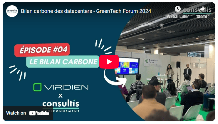 bilan carbone datacenters miniature youtube