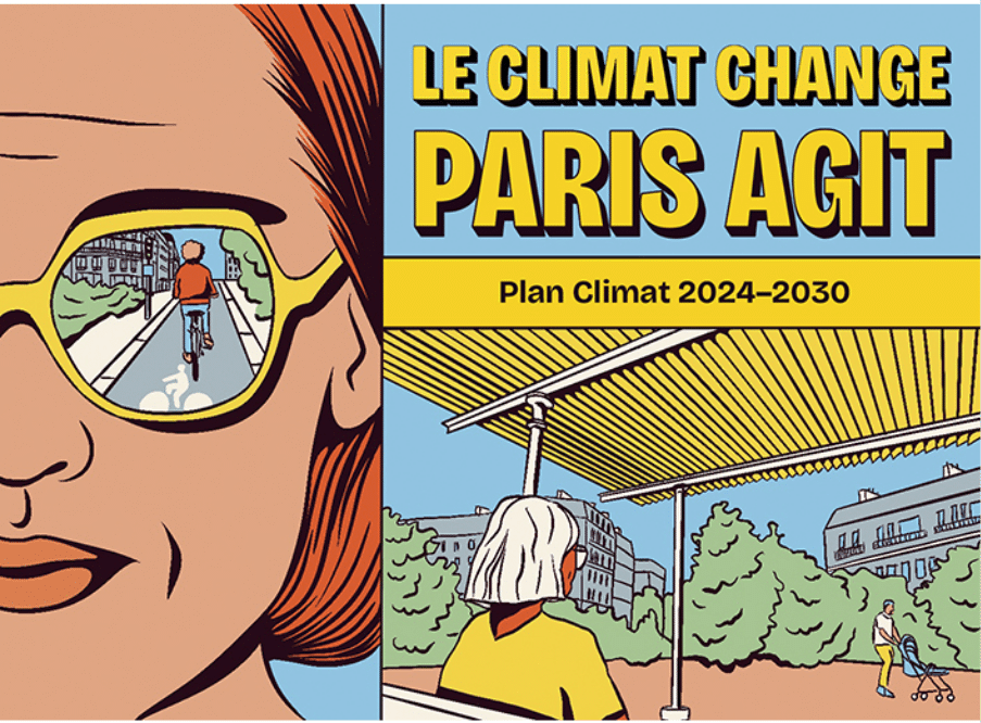 plan climat paris affiche
